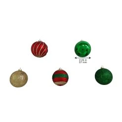 Hot Sale ✔️ Assorted Red, Green & Gold Plastic Round Ornaments by Ashland® ⌛ 18 Hot Sale ✔️ Assorted Red, Green & Gold Plastic Round Ornaments by Ashland® ⌛ -Ashlandty Shop 10672881 8