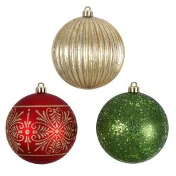 New 👏 18ct. 4" Classic Shatterproof Ball Ornaments by Ashland® 🛒 -Ashlandty Shop 10672892 2