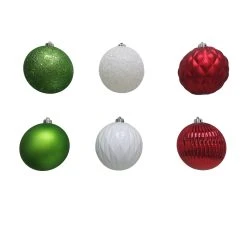 Flash Sale 😉 6ct. 6" Classic Shatterproof Ball Ornaments by Ashland® ⌛ -Ashlandty Shop 10672898 2