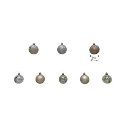 Best Pirce 🌟 44ct. Metallic Shatterproof Ball Ornaments by Ashland® ⭐ -Ashlandty Shop 10672914 5