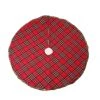 Coupon 🛒 48" Red Plaid Tree Skirt with Fur by Ashland® 🔔