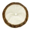 Hot Sale 😀 48" White Cable Knit Fur Tree Skirt by Ashland® 😍 -Ashlandty Shop 10672950 1