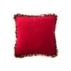 Brand new ✨ Red Pillow with Leopard Trim by Ashland® 🎁 -Ashlandty Shop 10672971 1