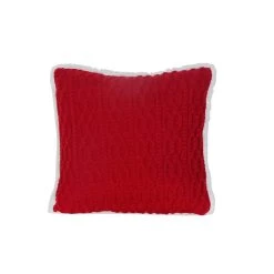 Deals 🌟 Red Cable Knit Throw Pillow by Ashland® 👍