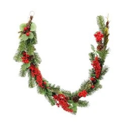 Brand new ❤️ 6ft. Red Berry, Pine & Eucalyptus Garland by Ashland® 🎁 5 Brand new ❤️ 6ft. Red Berry, Pine & Eucalyptus Garland by Ashland® 🎁 -Ashlandty Shop 10673319 2