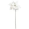 Outlet ❤️ White Velvet Poinsettia Stem by Ashland® 💯 -Ashlandty Shop 10673380 1