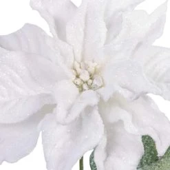 Coupon 🥰 White Poinsettia Stem by Ashland® 🤩 -Ashlandty Shop 10673441 2