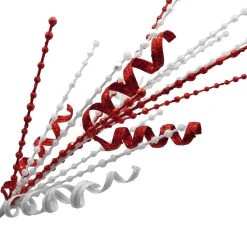 Best reviews of 💯 Red & White Glittered Berry Swirl Spray by Ashland® 😉 -Ashlandty Shop 10673701 2