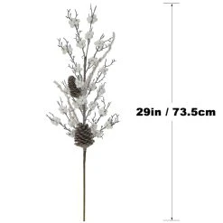 Best reviews of 🧨 Silver & White Berry & Pinecone Spray by Ashland® ❤️ -Ashlandty Shop 10673725 3