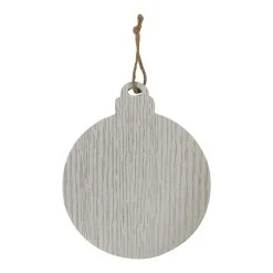 Best deal 😀 5" White Round Bulb Ornament by Michaels 🎁