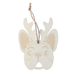 Brand new ✨ 4" DIY Unfinished Wood 🛒 Dog Ornament by Michaels 💯