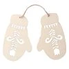 Brand new 🌟 4" DIY Unfinished Wood Mittens Ornament by Michaels ⭐ -Ashlandty Shop 10674422 1