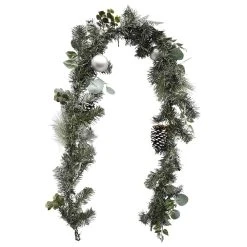 Best deal 🥰 6ft. Silver Ornament Pine Garland by Ashland® ⌛ 7 Best deal 🥰 6ft. Silver Ornament Pine Garland by Ashland® ⌛ -Ashlandty Shop 10674492 3