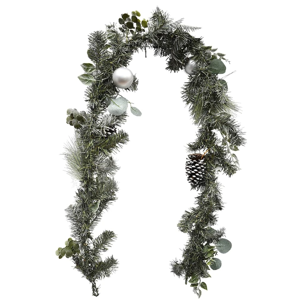 Best deal 🥰 6ft. Silver Ornament Pine Garland by Ashland® ⌛ 5 Best deal 🥰 6ft. Silver Ornament Pine Garland by Ashland® ⌛ - Image 3