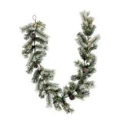Deals ✔️ 6ft. Icy Pine Garland with Pinecones by Ashland® 🤩 -Ashlandty Shop 10674530 2