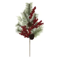 Outlet 👍 Berry & Pinecone Cashmere Pine Stem by Ashland® ⌛