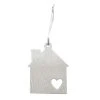 Cheapest 😉 4" Ceramic Heart House D.I.Y. Ornament by Michaels 🔔 -Ashlandty Shop 10674599 1