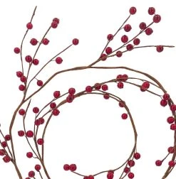 Promo ⌛ 5ft. Red Berry Coiled Garland by Ashland® 😍 -Ashlandty Shop 10674736 2