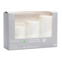 Brand new โค๏ธ 6 Packs: 3 ct. (18 total) White LED Pillar Candles by Ashland® ๐ 16 Brand new โค๏ธ 6 Packs: 3 ct. (18 total) White LED Pillar Candles by Ashland® ๐ -Ashlandty Shop 10674909 7 1