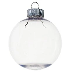 Top 10 🔥 Christmas 4ct. 3.5" Clear Glass Ball Ornaments by Michaels ❤️