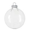 Budget ✔️ Christmas 4ct. 3" Clear Glass Disc Ornaments by Michaels 🛒 -Ashlandty Shop 10674918 1