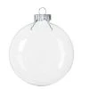 Discount ⌛ Christmas 3ct. 4" Clear Glass Disc Ornaments by Michaels ❤️ -Ashlandty Shop 10674919 1