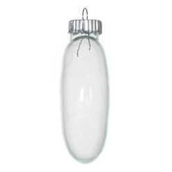 Discount ⌛ Christmas 3ct. 4" Clear Glass Disc Ornaments by Michaels ❤️ -Ashlandty Shop 10674919 3