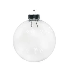 Coupon ⌛ Christmas 3" Clear Plastic Disc Ornament by Michaels 👏