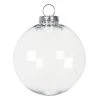Cheapest 🥰 Christmas 4.5" Clear Plastic Disc Ornament by Michaels 💯