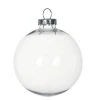 Outlet ✔️ Christmas 5" Clear Plastic Ball Ornament by Michaels ⌛ -Ashlandty Shop 10674955 1