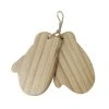Coupon 🧨 4" Unfinished Wood Mittens Ornament by Michaels 👏 -Ashlandty Shop 10674981 1