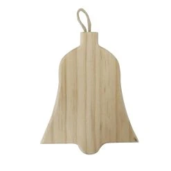 Buy 😍 4.5" Unfinished Wood Bell Ornament by Michaels 😍
