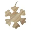 Wholesale 🔥 4.5" Unfinished Wood Snowflake Ornament by Michaels 👍 -Ashlandty Shop 10674983 1