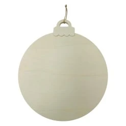 Best deal 😉 Christmas 18" Wood Round Ornament Wall Plaque by Michaels ✔️