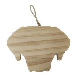 Hot Sale ✨ 5" Unfinished Wood 🛒 Dog Ornament by Michaels 😍