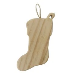 Top 10 🔔 5" Unfinished Wood Stocking Ornament by Michaels ⭐
