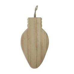 Buy ✔️ 4.5" Unfinished Wood Light Bulb Ornament by Michaels 👍