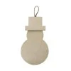 Outlet 🎉 5" Unfinished Wood Snowman Ornament by Michaels ⌛ -Ashlandty Shop 10674998 1