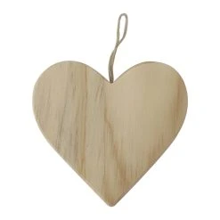 Flash Sale 😀 4" Unfinished Wood Heart Ornament by Michaels ✨