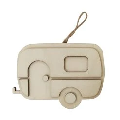 Deals ✔️ 5" Unfinished Wood Layered Camper Ornament by Michaels ✨