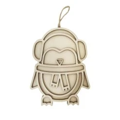 Best deal 👍 4.5" Unfinished Wood Penguin Ornament by Michaels ✨