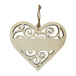Hot Sale 🔔 4.5" Unfinished Wooden Heart Plaque Ornament by Michaels 🔔