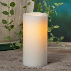 Discount ❤️ 4" x 8" LED Wax Pillar Candle by Ashland® 🤩 -Ashlandty Shop 10675026 6