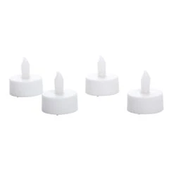 Flash Sale 💯 White LED Twist Flame Tealight Candles, 4ct. by Ashland® ⭐ -Ashlandty Shop 10675030 3