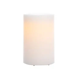 Outlet 🔔 4" x 6" LED Wax Pillar Candle by Ashland® ✔️ -Ashlandty Shop 10675032 2