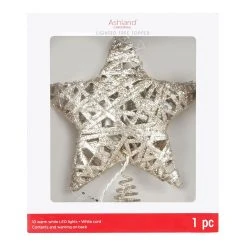 Brand new 🎉 11" Lighted Gold Grapevine Tree Topper by Ashland® ⭐