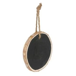 Discount 🌟 4" Unfinished Black Birch Round Ornament by Michaels ✨ -Ashlandty Shop 10675173 2