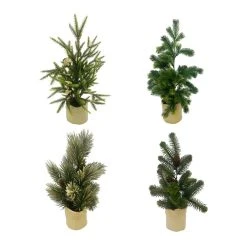 Best Pirce 🎉 Assorted 16" Potted Artificial Christmas Tree by Ashland® ⌛