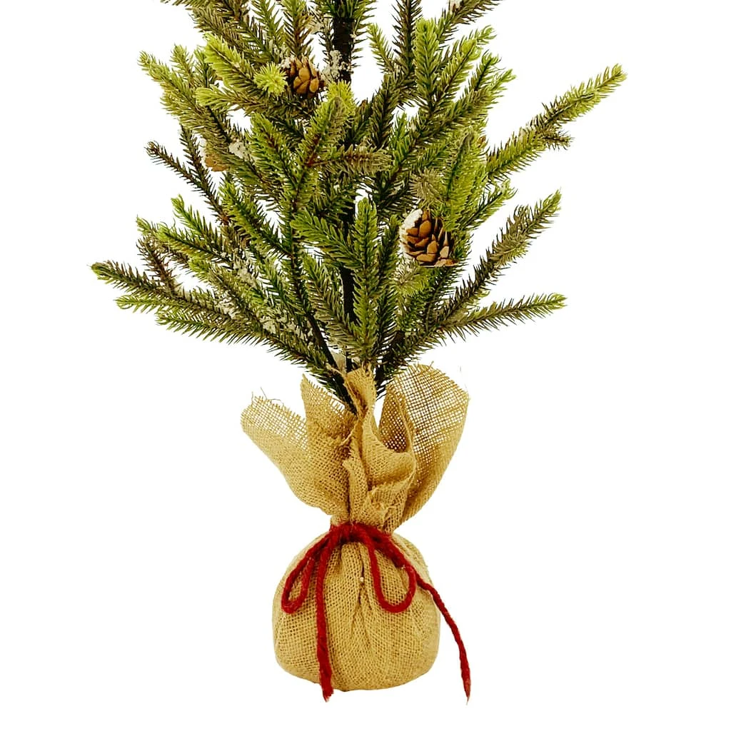 Brand new 🧨 24" Pine Tree with Pinecones in Burlap Bag by Ashland® 😀 4 Brand new 🧨 24" Pine Tree with Pinecones in Burlap Bag by Ashland® 😀 - Image 2