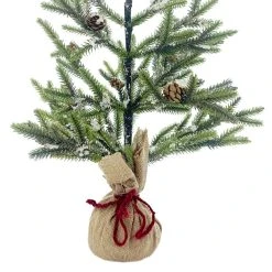Discount 🌟 24" Pine Tree with Pinecones & Snow in Burlap Bag by Ashland® ✨ -Ashlandty Shop 10675200 3